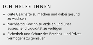 Ich helfe Ihnen